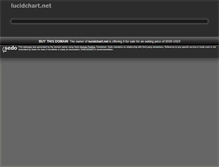 Tablet Screenshot of lucidchart.net
